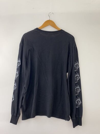 商品画像：長袖Tシャツ/--/--/BLK/無地 2