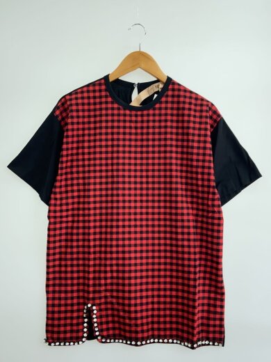 商品画像：Tシャツ/38/--/RED/チェック// 1