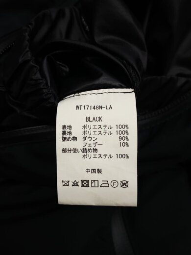 商品画像：ダウンジャケット/M/ポリエステル/BLK/WT17148N-LA// 5