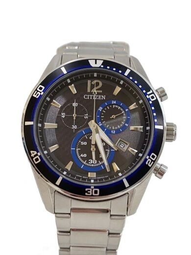 商品画像：エコドライブ/電波・ソーラー腕時計/アナログ/ステンレス/BLK/SLV/H500-S061083 1