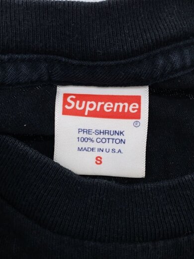 商品画像：長袖Tシャツ/S/コットン/BLK/プリント 3