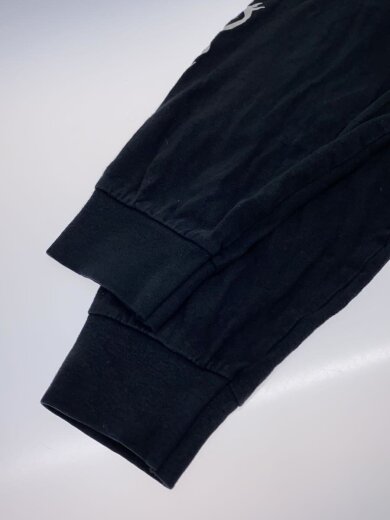 商品画像：長袖Tシャツ/S/コットン/BLK/プリント 4