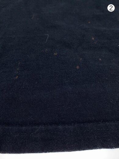 商品画像：長袖Tシャツ/S/コットン/BLK/プリント 6