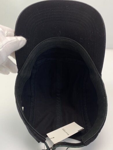 商品画像：25SS/Washed Chino Twill Camp Cap/キャップ/--/コットン/BLK/メンズ 4