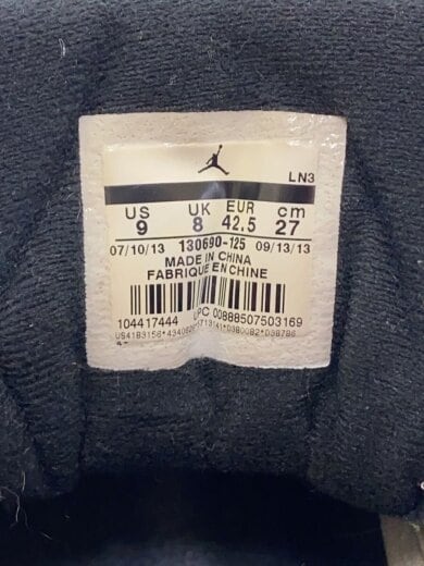 商品画像：AIR JORDAN 12 RETRO/エアジョーダンレトロ/ホワイト/130690-125/27cm/WHT 5