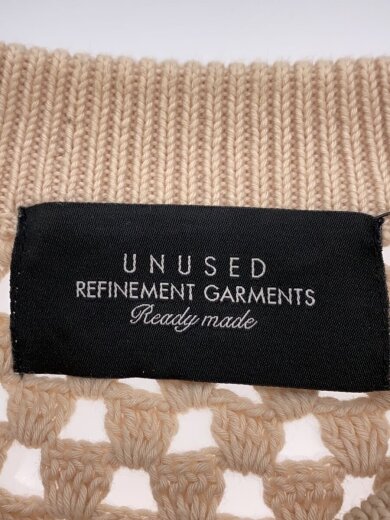 商品画像：Crochet crewneck sweater/ニット・セーター/3/コットン/ベージュ/US2331 3