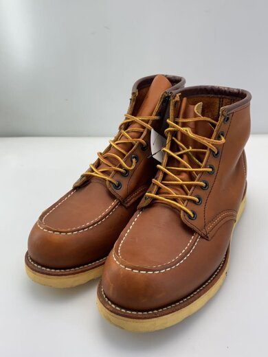 商品画像：レースアップブーツ・6インチモックトゥ/US9.5/BRW/レザー 2