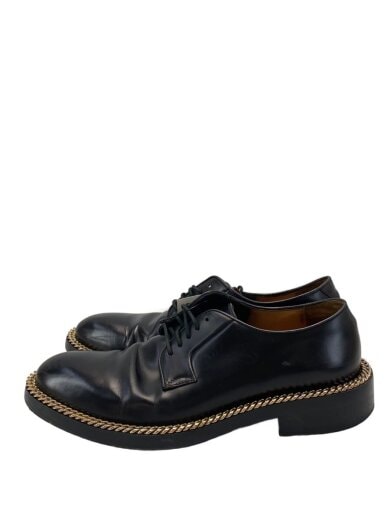 商品画像：チェーンデザインドレスシューズ/プレーントゥ/43/BLK/レザー 1