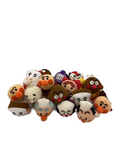 商品画像：アンパンマンぬいぐるみ/90～91年レトロぬいぐるみ/16個セット 1