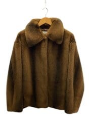 ジャケット/FREE/ポリエステル/BRW/無地/030HAZ30-1381