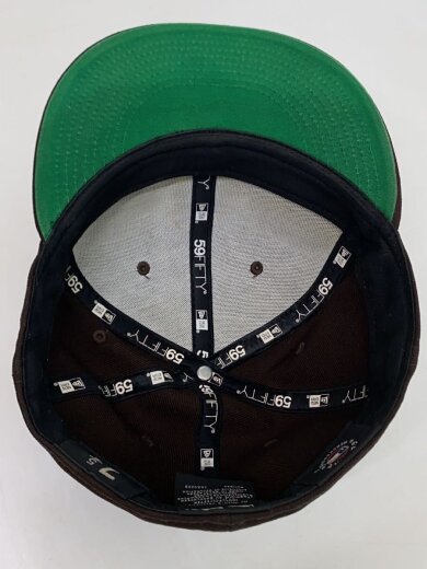 商品画像：キャップ/7 5/8/ポリエステル/BRW/メンズ 4