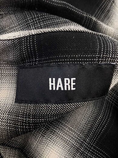 商品画像：BIGダメージチェックシャツ/FREE/コットン/GRY/チェック/112112 3