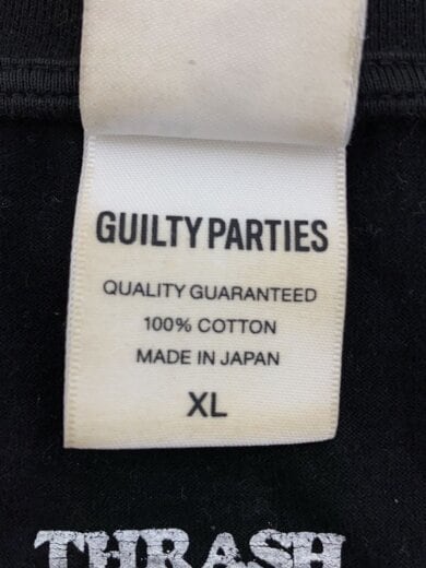 商品画像：Tシャツ/XL/コットン/BLK 4