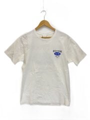 ロゴTシャツ/L/コットン/WHT/バックプリント