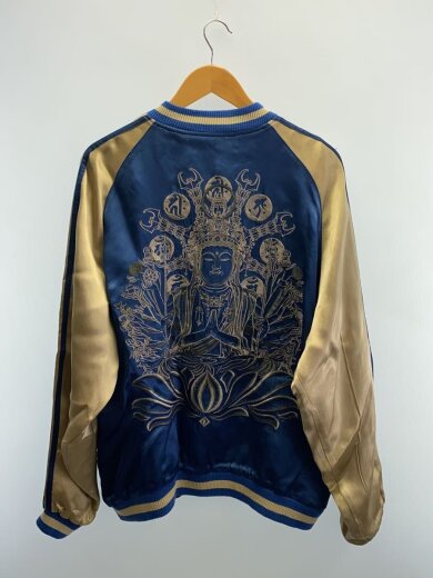 商品画像：千手観音刺繍/和柄/スカジャン/XL/リバーシブル 2