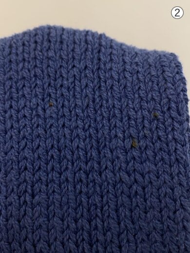 商品画像：カーディガン(厚手)/L/コットン/BLU/無地/KR-RL-YM-0100 8