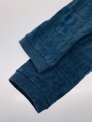 商品画像：パーカー/XL/コットン/BLU/総柄/00s/スカルプリント 5