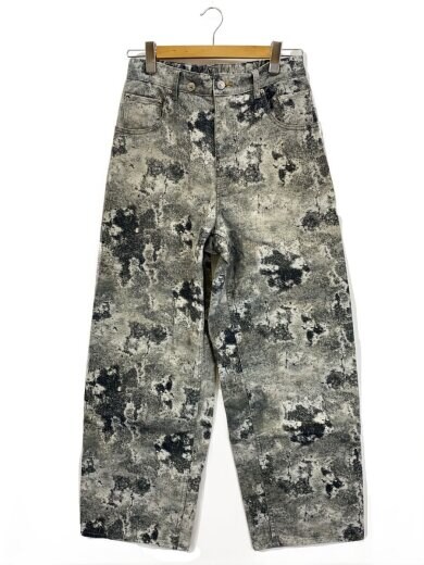 商品画像：ボトム/1/コットン/GRY/総柄/25SS-0702/25SS/Sabi Denim Pants/錆プリント 1