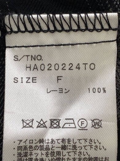 商品画像：ダメージチェックシャツ/FREE/レーヨン/BLK/チェック/136558 4