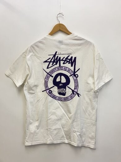 商品画像：Tシャツ/L/コットン/WHT/プリント 2