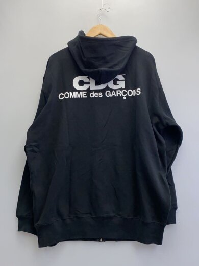商品画像：AD2025/Classic Hooded Sweatshirt With Zip/XXL/BLK/SZ-T069 2