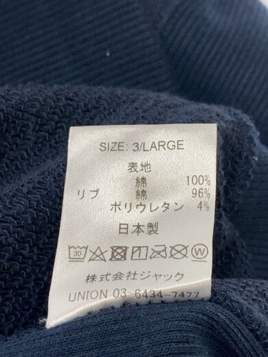 商品画像：パーカー/3/コットン/NVY// 4