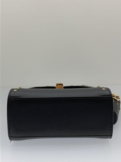商品画像：ビジュースタッズポシェット/ショルダーバッグ/フェイクレザー/BLK/無地/CWGB259502// 4