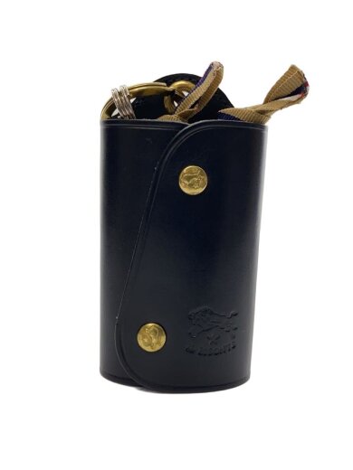 商品画像：キーケース/レザー/BLK/無地/メンズ 1