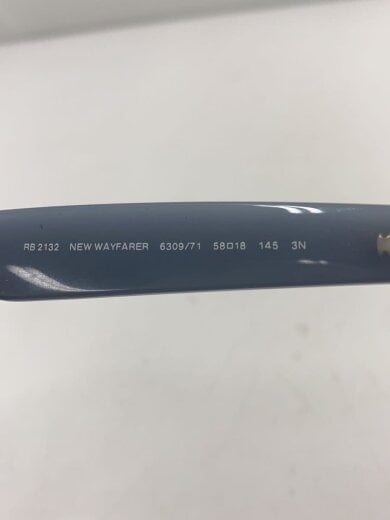 商品画像：サングラス/ウェリントン/プラスチック/BLK/BLK/メンズ/RB2132 5