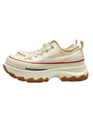 商品画像：ローカットスニーカー/23.5cm/WHT/キャンバス/1SD665/厚底 1