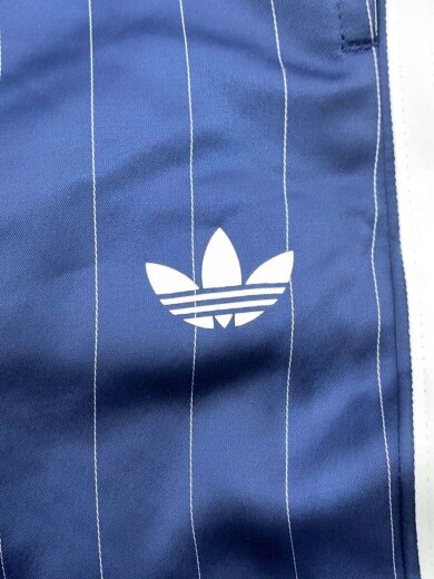 画像：adidasボトム/M/ポリエステル/BLU/ストライプ/kd22965