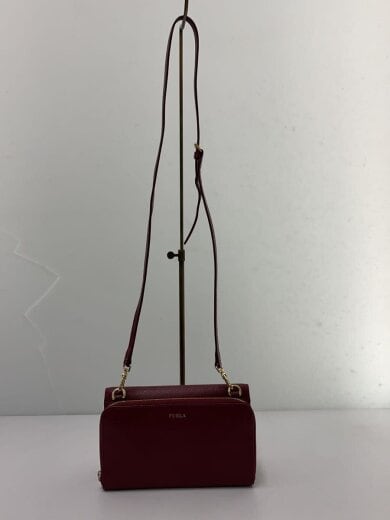 商品画像：ショルダーバッグ/レザー/RED/無地 3