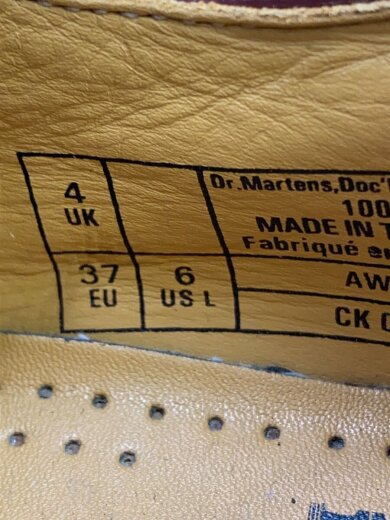 商品画像：ドレスシューズ/UK4/BRD/レザー/10085/3ホール 5