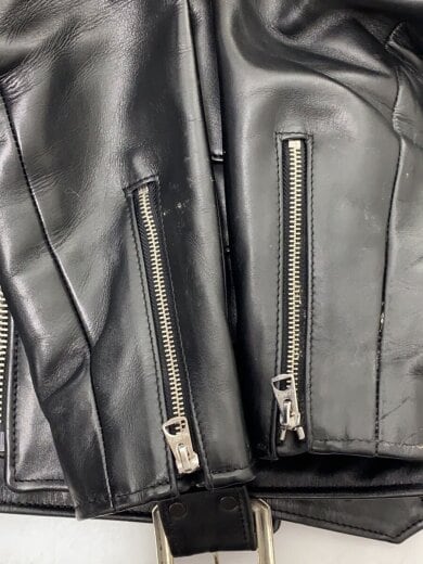 商品画像：ダブルライダースジャケット/40/レザー/BLK/7823950084// 9