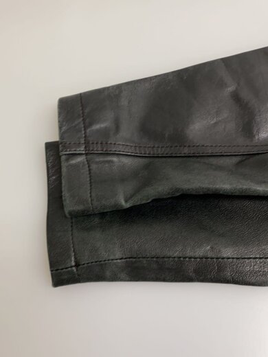 商品画像：シングルライダースジャケット/L/羊革/BLK/163322 5