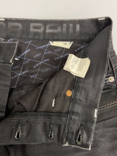 商品画像：ストレートパンツ/33/コットン/BLK/3301 3