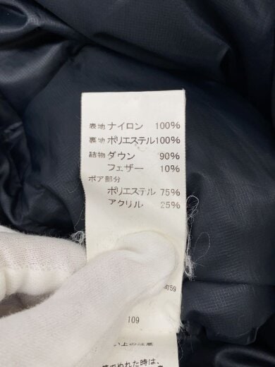 商品画像：ダウンジャケット/1/ナイロン/BLK/無地/17A-KW-001 4