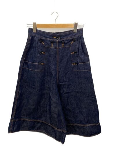 商品画像：ショートパンツ/2/コットン/IDG/無地/16-02424/マリンデニム 1