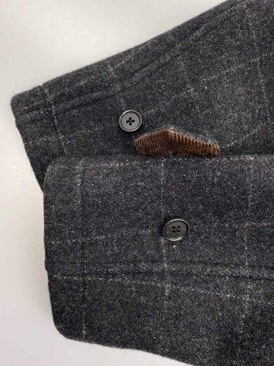 商品画像：ピーコート/L/ウール/BLK/114-45-0040/HAMILTON LAMBSWOOL 5