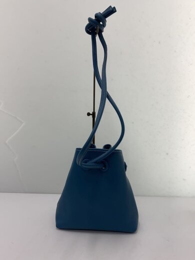 商品画像：ハンドバッグ/レザー/BLU/無地/巾着 3