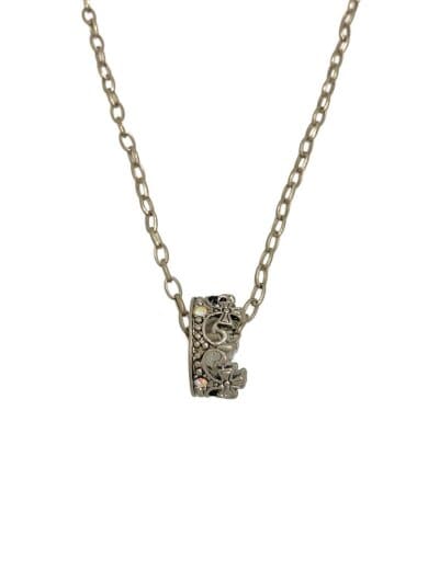 商品画像：ネックレス/--/カラーストーン/SLV/トップ有/メンズ 1