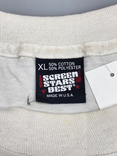 商品画像：タンクトップ/XL/コットン/WHT/90s/アメリカ製/カットオフ 3