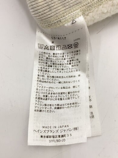 商品画像：パーカー/M/コットン/WHT/C3-A117/REVERSE WEAVE/TRUE TO ARCHIVES 4