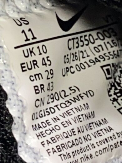 商品画像：AIR PRESTO_エア プレスト/29cm/BLK 5