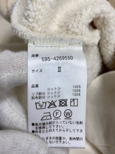 商品画像：スウェット/2/コットン/BEG/595-4269550/ 4