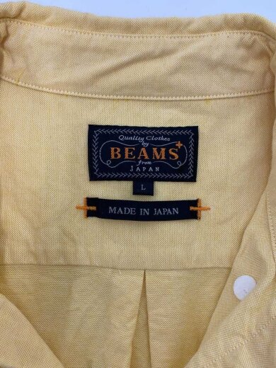 商品画像：長袖シャツ/L/コットン/YLW/38-11-0011-139 3