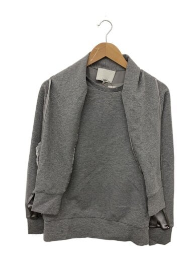 商品画像：トップス/2/レーヨン/GRY/無地/F112-1710PDR 1