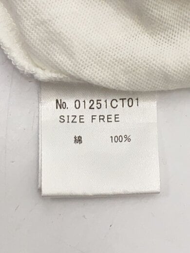 商品画像：Tシャツ/FREE/コットン/WHT/プリント/01251CT01 4