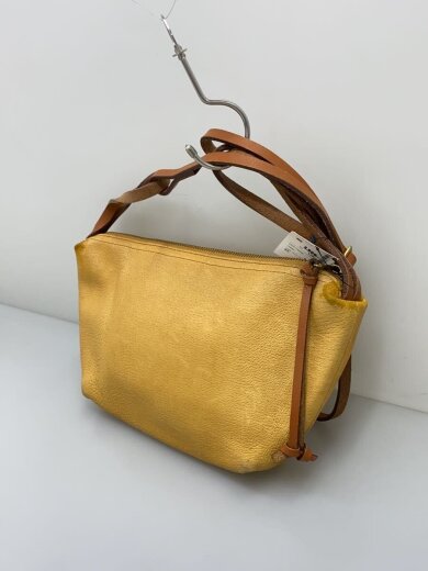 商品画像：ショルダーバッグ/レザー/YLW/無地 2