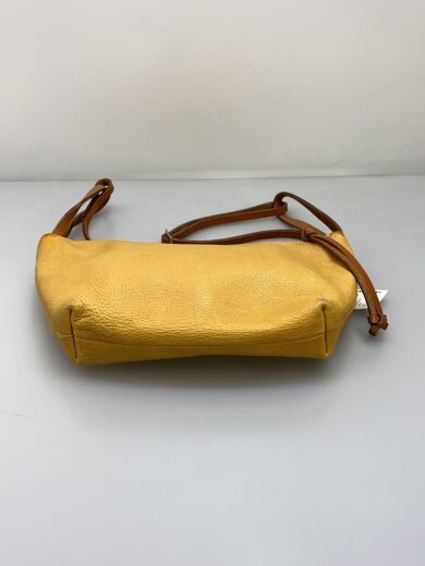 商品画像：ショルダーバッグ/レザー/YLW/無地 4